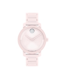 Movado BOLD Evolution 2.0 Pink Ceramic Women's Watch 3601234