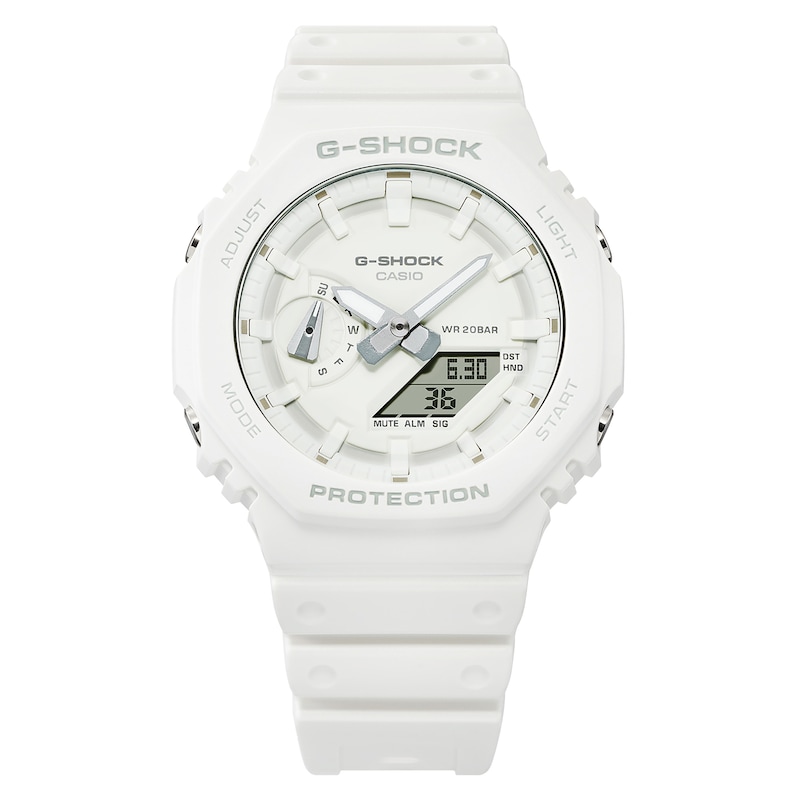 Main Image 1 of Casio G-SHOCK White Resin Men's Watch GA2100-7A7