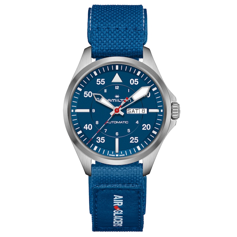 Main Image 1 of Hamilton Khaki Aviation Pilot Air-Glaciers Edition Automatic  Watch H64655941