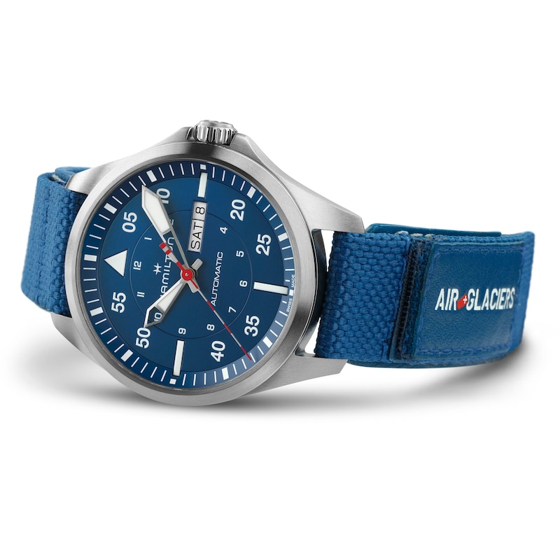 Main Image 2 of Hamilton Khaki Aviation Pilot Air-Glaciers Edition Automatic  Watch H64655941