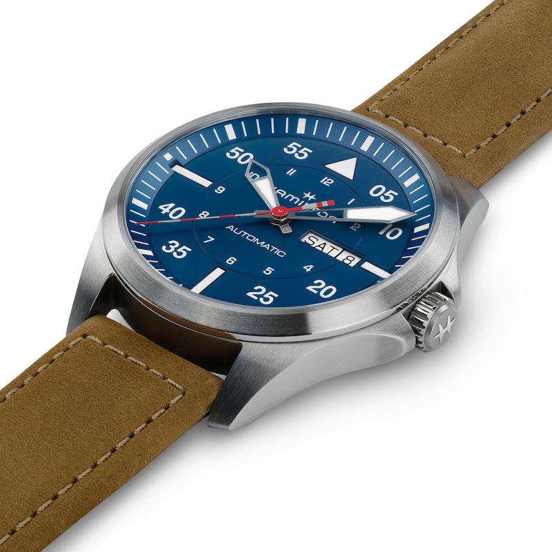 Main Image 4 of Hamilton Khaki Aviation Pilot Air-Glaciers Edition Automatic  Watch H64655941
