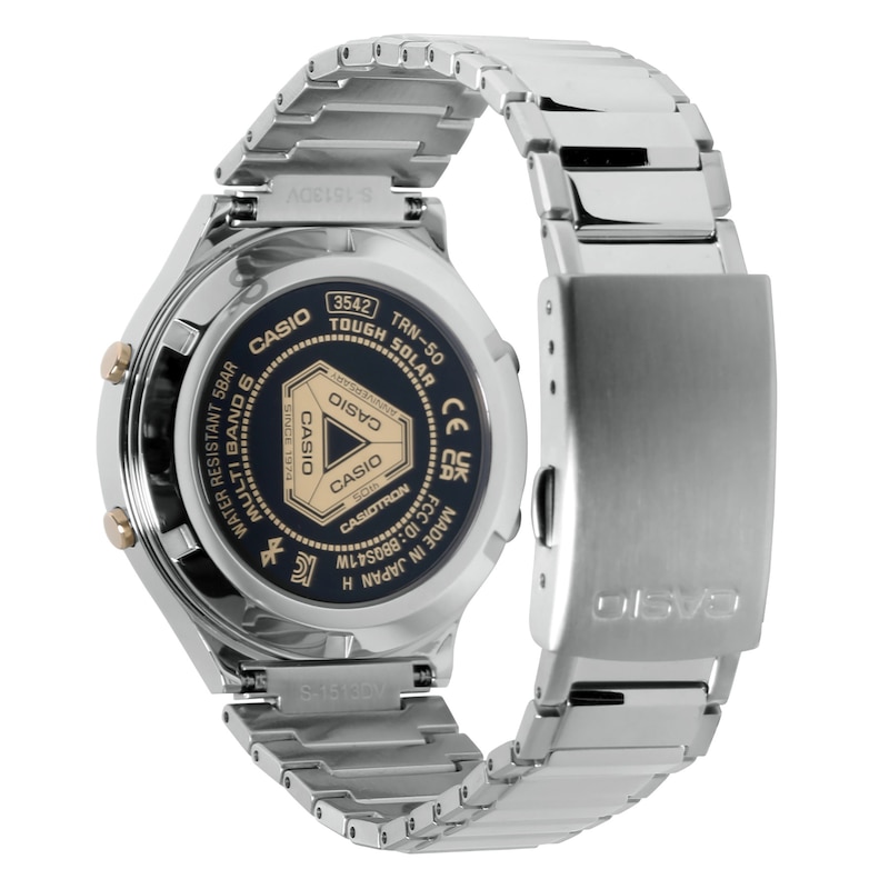 Main Image 3 of Casio Casiotron Tough Solar Men's Watch TRN50SS-2A
