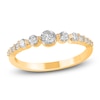 Thumbnail Image 1 of Brilliant Moments Diamond Graduated Fashion Ring 1/2 ct tw 14K Yellow Gold