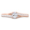 Thumbnail Image 3 of Brilliant Moments Oval-Cut Diamond Engagement Ring 1/2 ct tw 14K Rose Gold