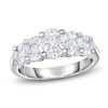 Thumbnail Image 1 of Brilliant Moments Princess & Marquise-Cut Multi-Diamond Engagement Ring 1 ct tw 14K White Gold