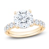 Thumbnail Image 1 of Round-Cut Lab-Grown Diamond Engagement Ring 5 ct tw 14K Yellow Gold