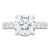 Thumbnail Image 3 of Round-Cut Lab-Grown Diamond Engagement Ring 5 ct tw 14K Yellow Gold