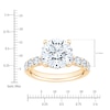 Thumbnail Image 4 of Round-Cut Lab-Grown Diamond Engagement Ring 5 ct tw 14K Yellow Gold