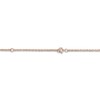 Thumbnail Image 3 of Initial & Name Necklace 24K Rose Gold-Plated Sterling Silver 18"