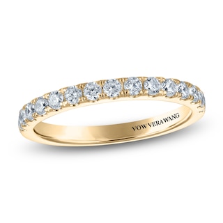Vera Wang VOW Lab-Grown Diamond Wedding Band 1/2 ct tw 14K Yellow Gold