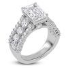 Thumbnail Image 2 of Radiant-Cut Lab-Grown Diamond Engagement Ring 3-3/4 ct tw 14K White Gold