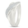 Thumbnail Image 2 of Diamond Wave Fashion Ring 1/4 ct tw Sterling Silver