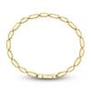 Thumbnail Image 3 of Shy ICON Lumeria Baguette & Round-Cut Multi-Diamond Pillow Link Bangle Bracelet 3/8 ct tw 14K Yellow Gold B22001553V4ZM