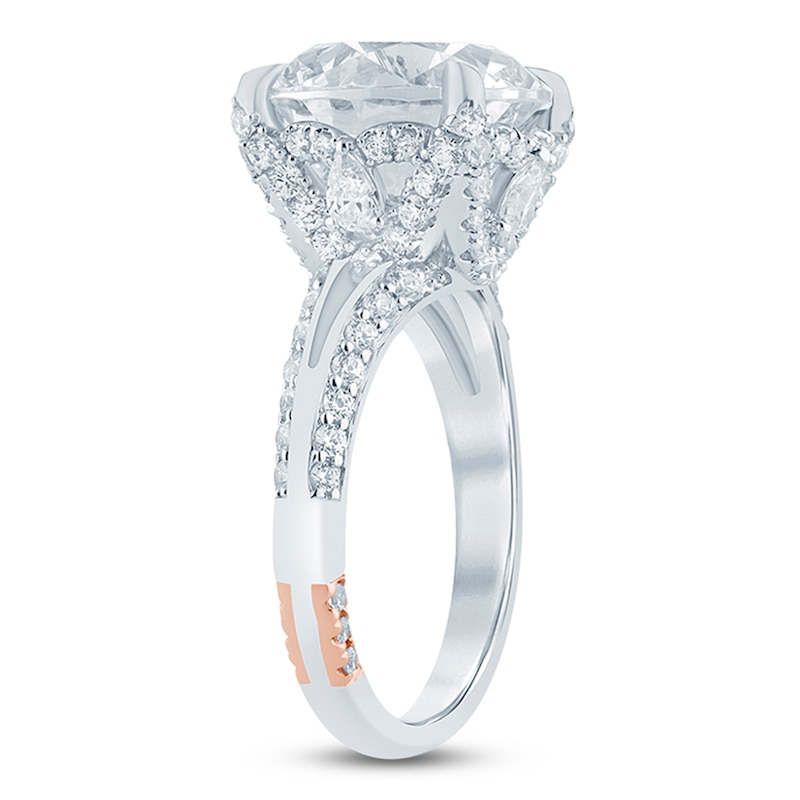 Main Image 2 of Pnina Tornai Lab-Grown Diamond Round-Cut Engagement Ring 8-1/5 ct tw 14K White Gold