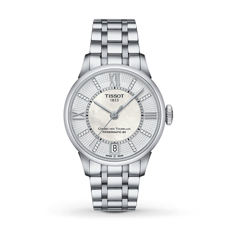 Main Image 1 of Tissot Chemin Des Tourelles Powermactic 80 Women's Watch T0992071111600