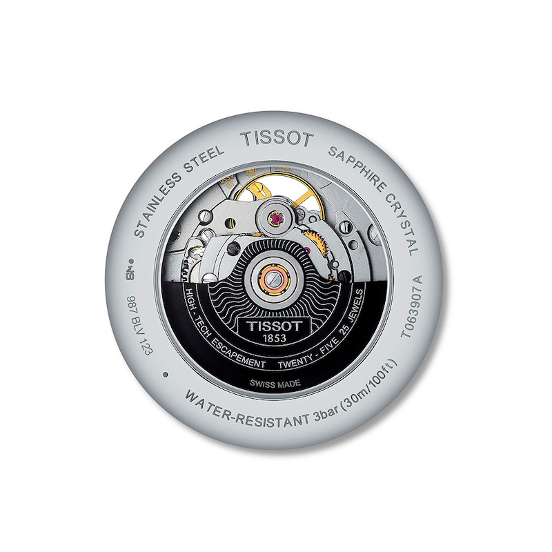 Tissot Tradition Powermatic 80 Open Heart Men's Watch T0639071605800