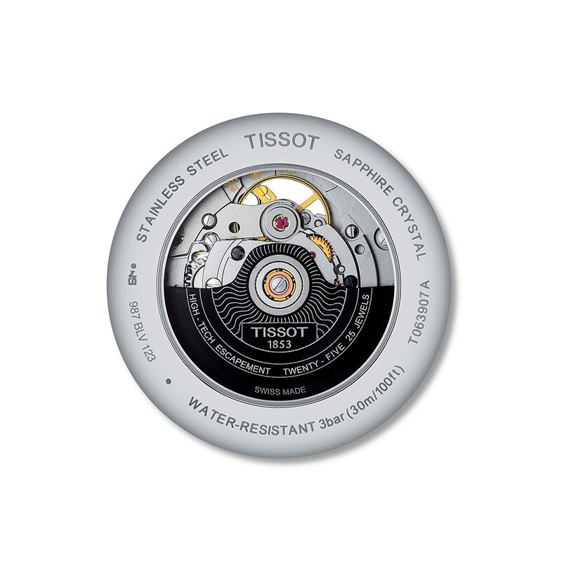 Main Image 2 of Tissot Tradition Powermatic 80 Open Heart Men's Watch T0639071605800