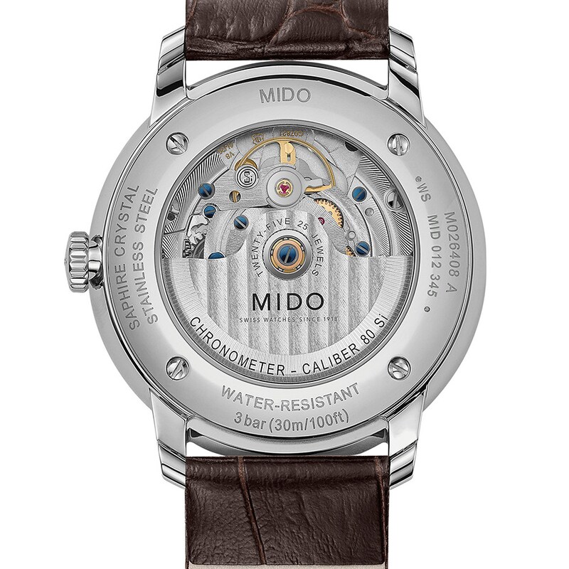 Main Image 3 of Mido Baroncelli Chronometer Silicon Men's Watch M0274081606100