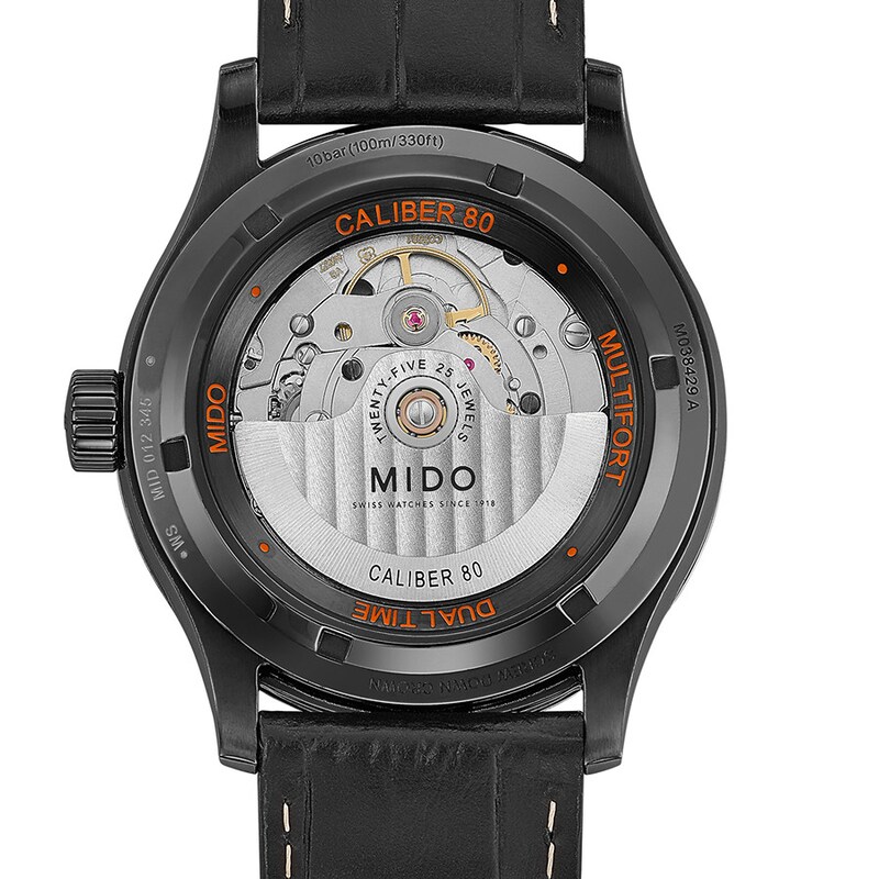 Main Image 3 of Mido Multifort Dual Time Men's Watch M0384293605100