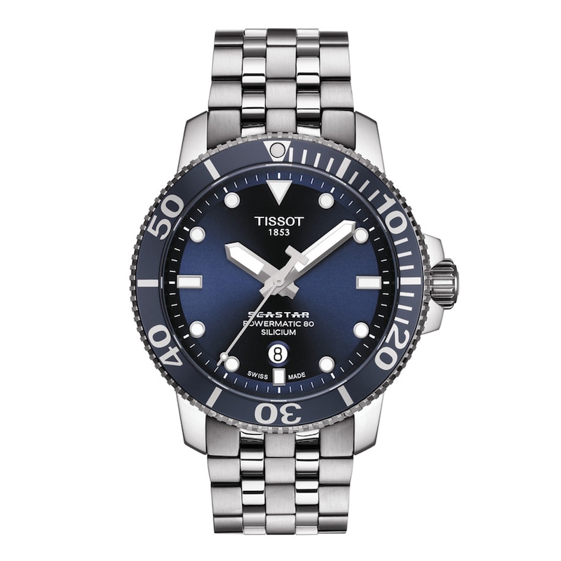 Main Image 1 of Tissot Seastar 1000 Powermatic 80 Silicium Men's Watch T1204071104101