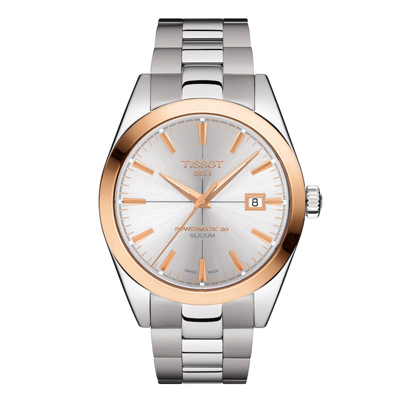 Tissot Gentleman Powermatic 80 Silicium Men's Watch T9274074103100
