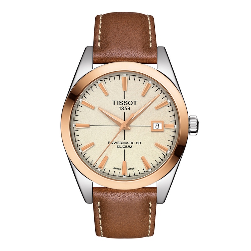 Tissot Gentleman Powermatic 80 Silicium Men's Watch T9274074626100