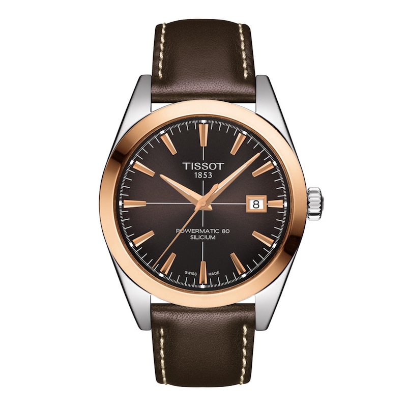 Main Image 1 of Tissot Gentleman Powermatic 80 Silicium Men's Watch T9274074629100