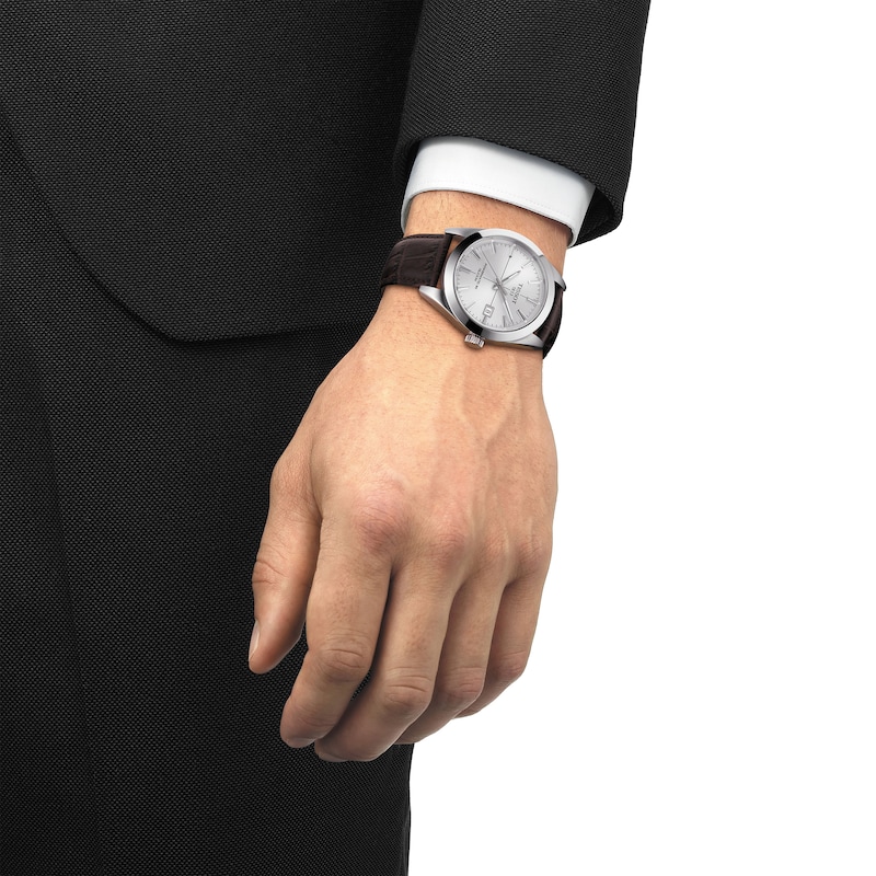 Main Image 4 of Tissot Gentleman Powermatic 80 Silicium Automatic Men's Watch T1274071603101
