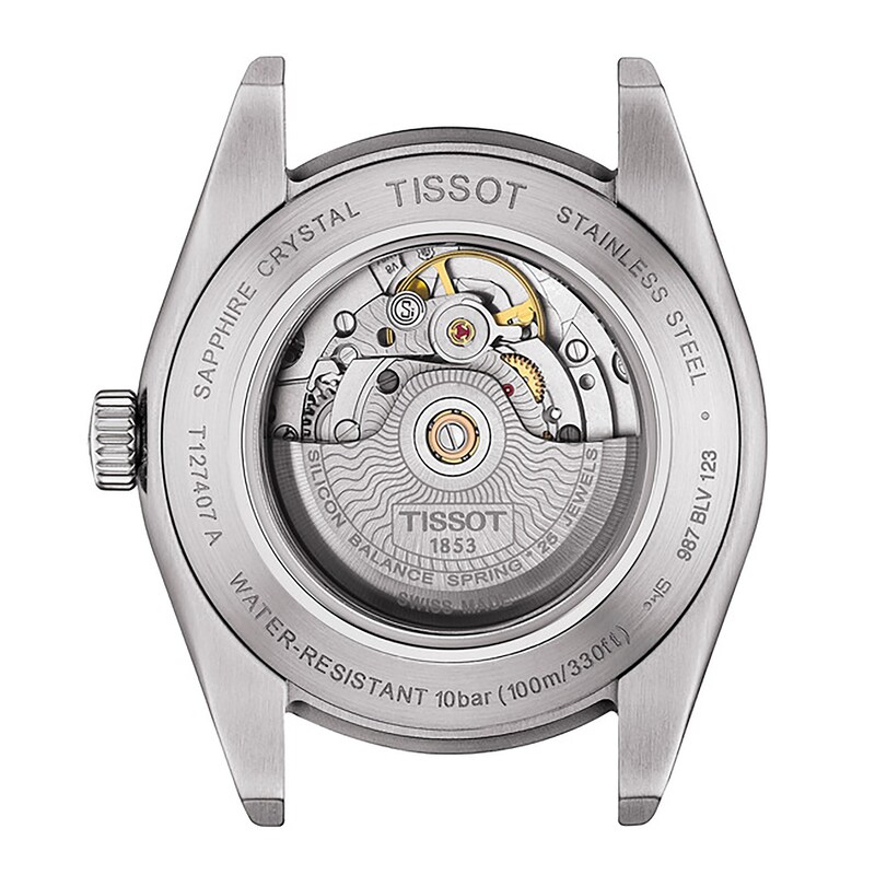 Main Image 2 of Tissot Gentleman Powermatic 80 Silicium Automatic Men's Watch T1274071605101
