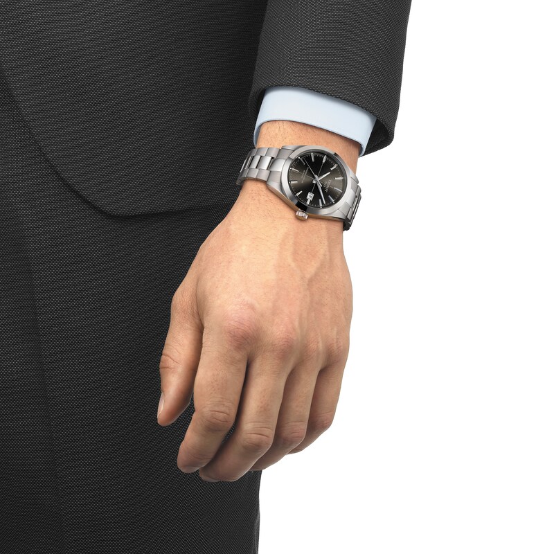 Main Image 2 of Tissot Gentleman Powermatic 80 Silicium Men's Watch T1274071106101