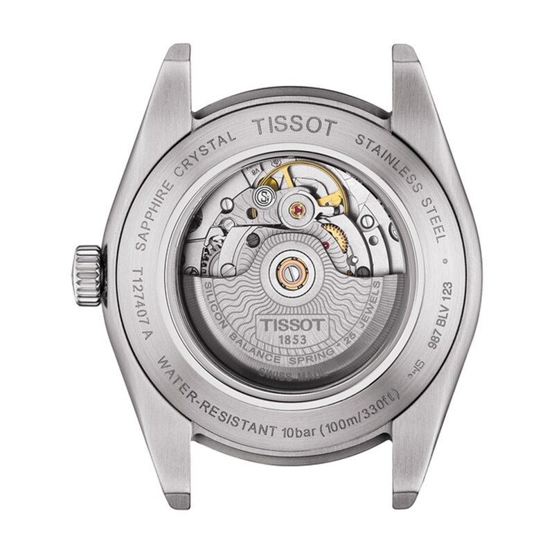 Main Image 4 of Tissot Gentleman Powermatic 80 Silicium Men's Watch T1274071106101