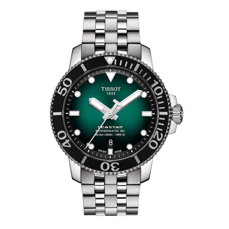 Tissot Seastar 1000 Powermatic 80 Silicium Men's Watch T1204071109101