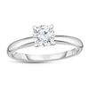 Thumbnail Image 1 of Diamond Solitaire Engagement Ring 1/4 ct tw Round 14K White Gold (I2/I)