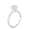 Thumbnail Image 1 of Diamond Solitaire Engagement Ring 1/4 ct tw Round 14K White Gold (I2/I)