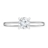 Thumbnail Image 2 of Diamond Solitaire Engagement Ring 1/4 ct tw Round 14K White Gold (I2/I)