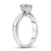 Thumbnail Image 2 of Diamond Solitaire Concave Engagement Ring 3/4 ct tw Round 14K White Gold (I2/I)