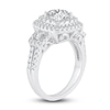 Thumbnail Image 2 of Diamond Double Halo Engagement Ring 2 ct tw Round 14K White Gold