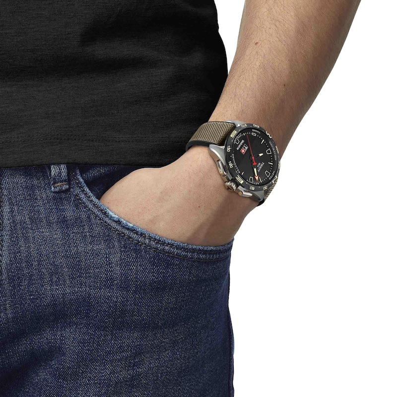 Main Image 5 of Tissot T-Touch Connect Solar Men's Watch T1214204705107