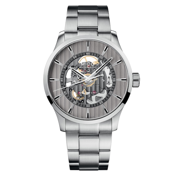 Mido Multifort Skelton Automatic Men's Watch M0384361103100