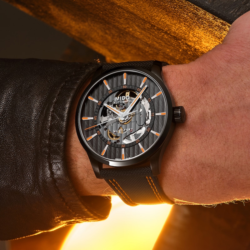 Main Image 5 of Mido Multifort Skelton Automatic Men's Watch M0384363705100