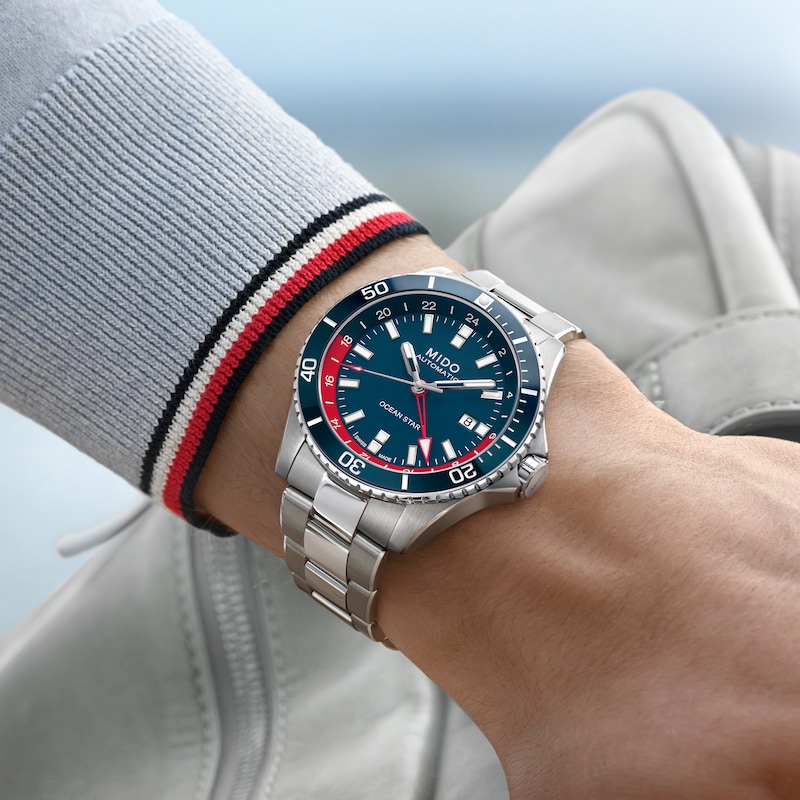Main Image 8 of Mido Ocean Star GMT Men's Watch M0266291104100