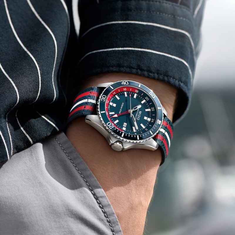 Main Image 9 of Mido Ocean Star GMT Men's Watch M0266291104100