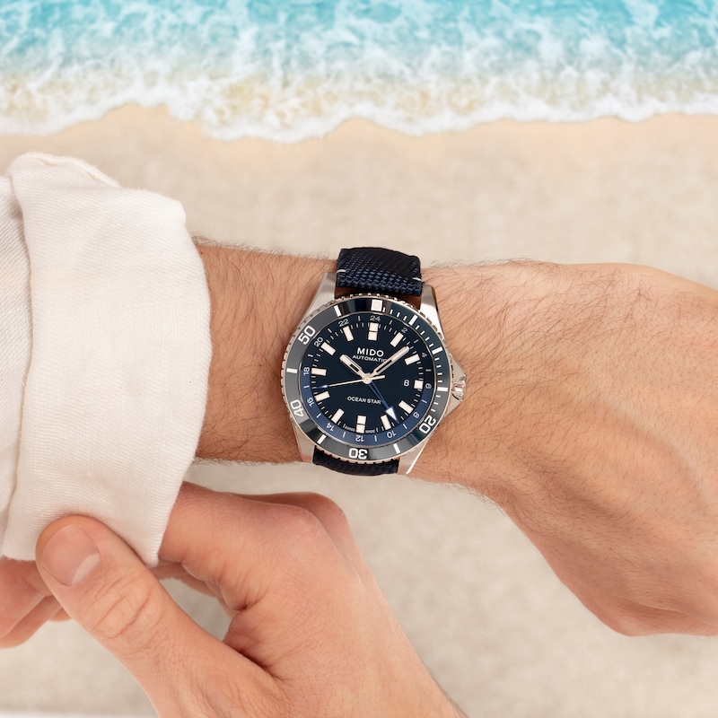 Main Image 4 of Mido Ocean Star GMT Men's Watch M0266291705100
