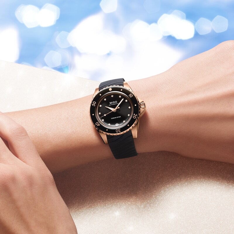Main Image 5 of Mido Ocean Star Tribute Women's Watch M0262073705600