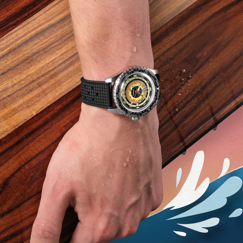 Main Image 7 of Mido Ocean Star Decompression Worldtimer Men's Watch M0268291705100
