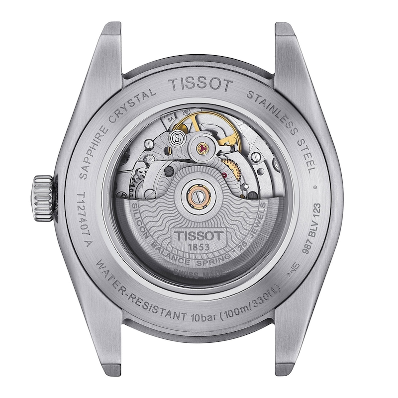 Main Image 3 of Tissot Gentleman Powermatic 80 Silicium Men's Watch T1274071135100