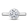 Thumbnail Image 3 of Diamond Solitaire Engagement Ring 2 ct tw Bezel-Set Round 14K White Gold (I2/I)