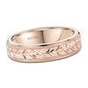 Thumbnail Image 1 of Kirk Kara Men's Floral Wedding Band 18K Rose Gold