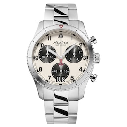 Alpina Startimer Pilot Quartz Chronograph Men's Watch AL-372WB4S26B