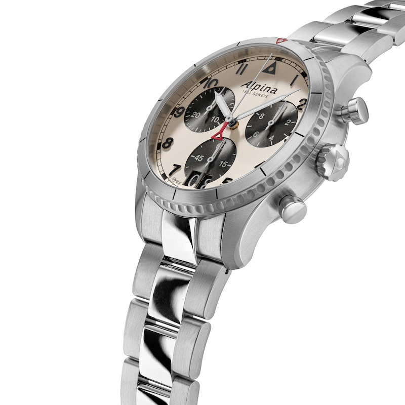 Main Image 2 of Alpina Startimer Pilot Quartz Chronograph Men's Watch AL-372WB4S26B